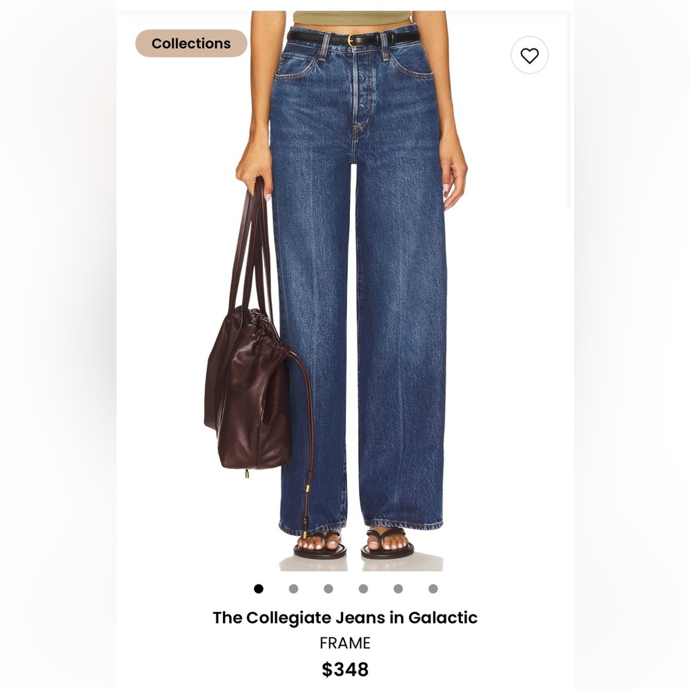 Frame the Collegiate jeans in galactic